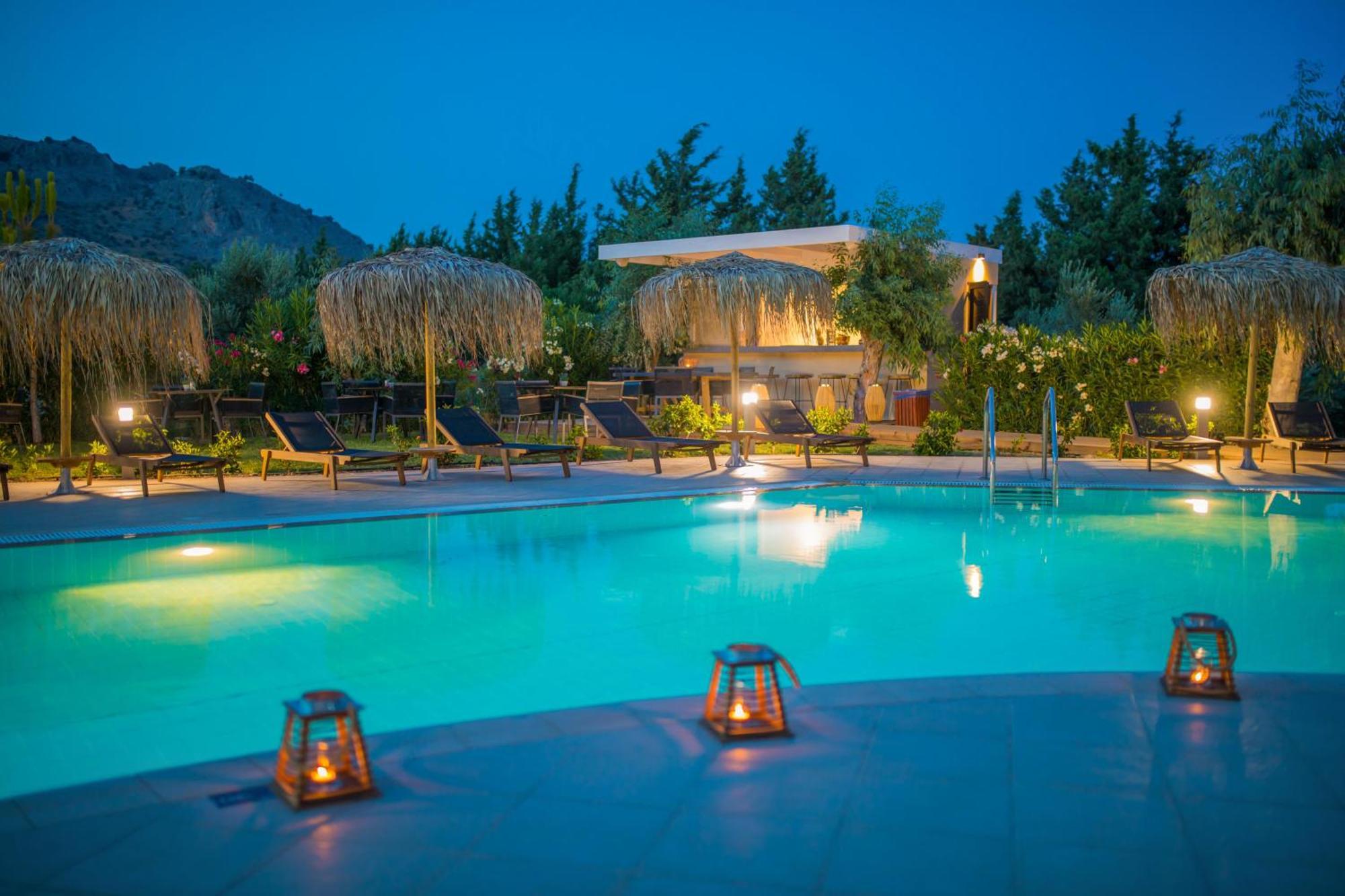 Lindos Breeze Beach Hotel Kiotari Buitenkant foto