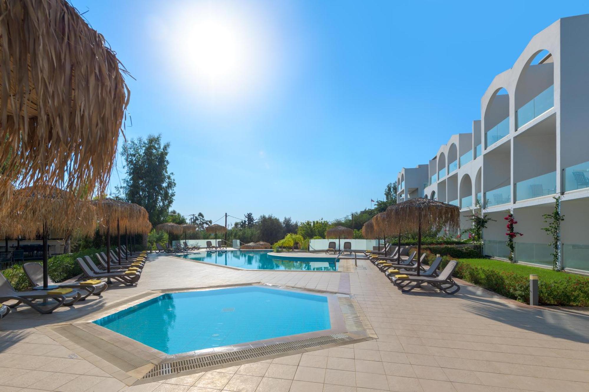 Lindos Breeze Beach Hotel Kiotari Buitenkant foto