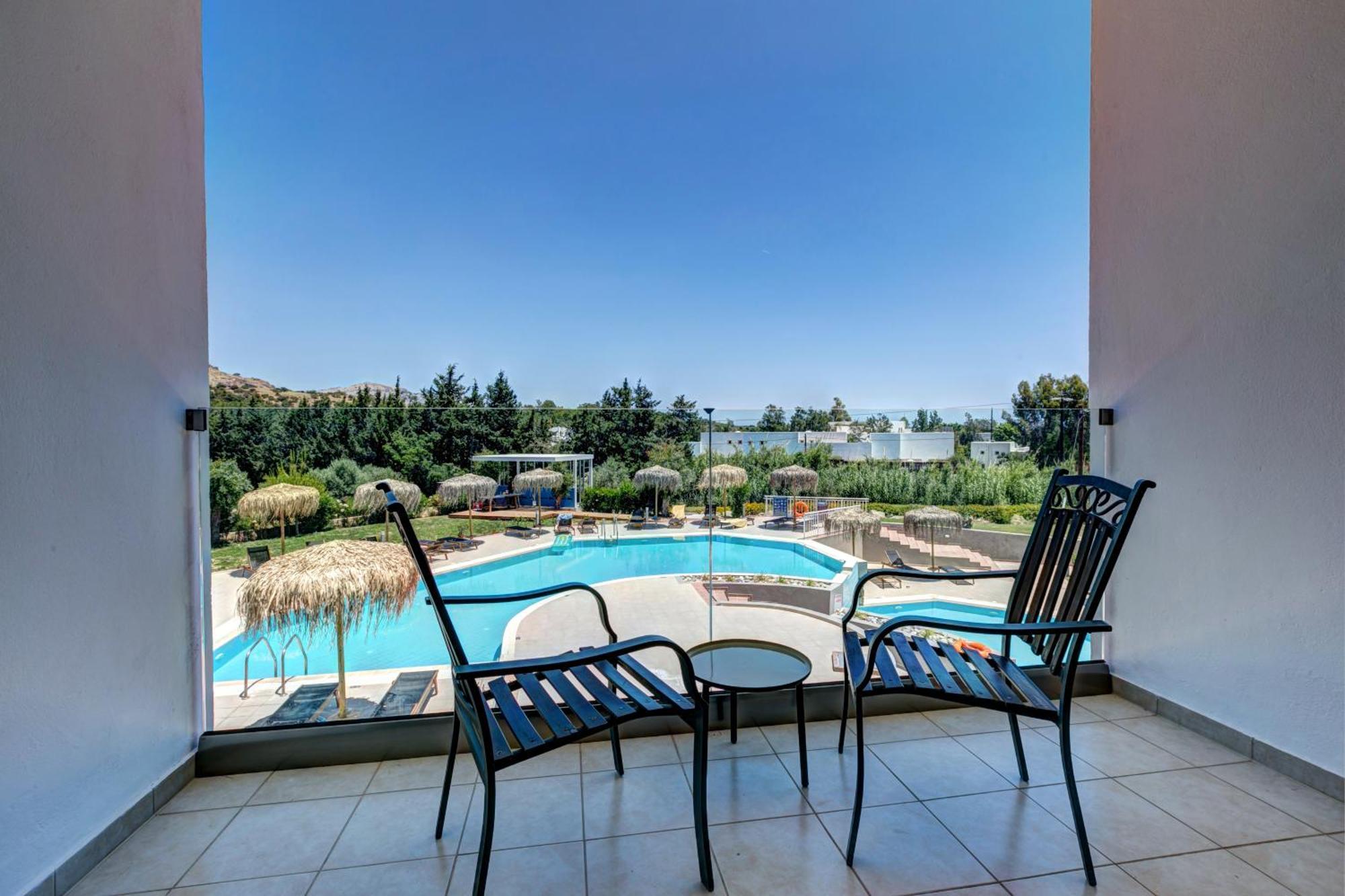Lindos Breeze Beach Hotel Kiotari Buitenkant foto